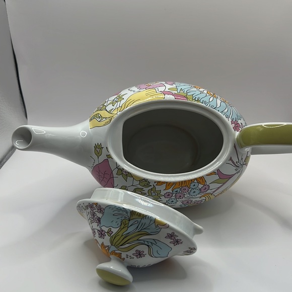 60s mod retro stoneware tea pot. - Picture 13 of 13